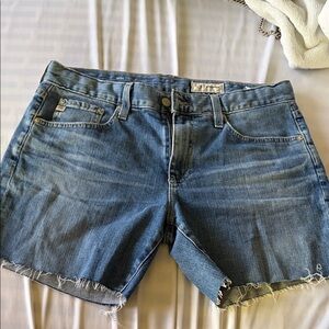 AG Adriano Goldschmied Blue Jean Shorts